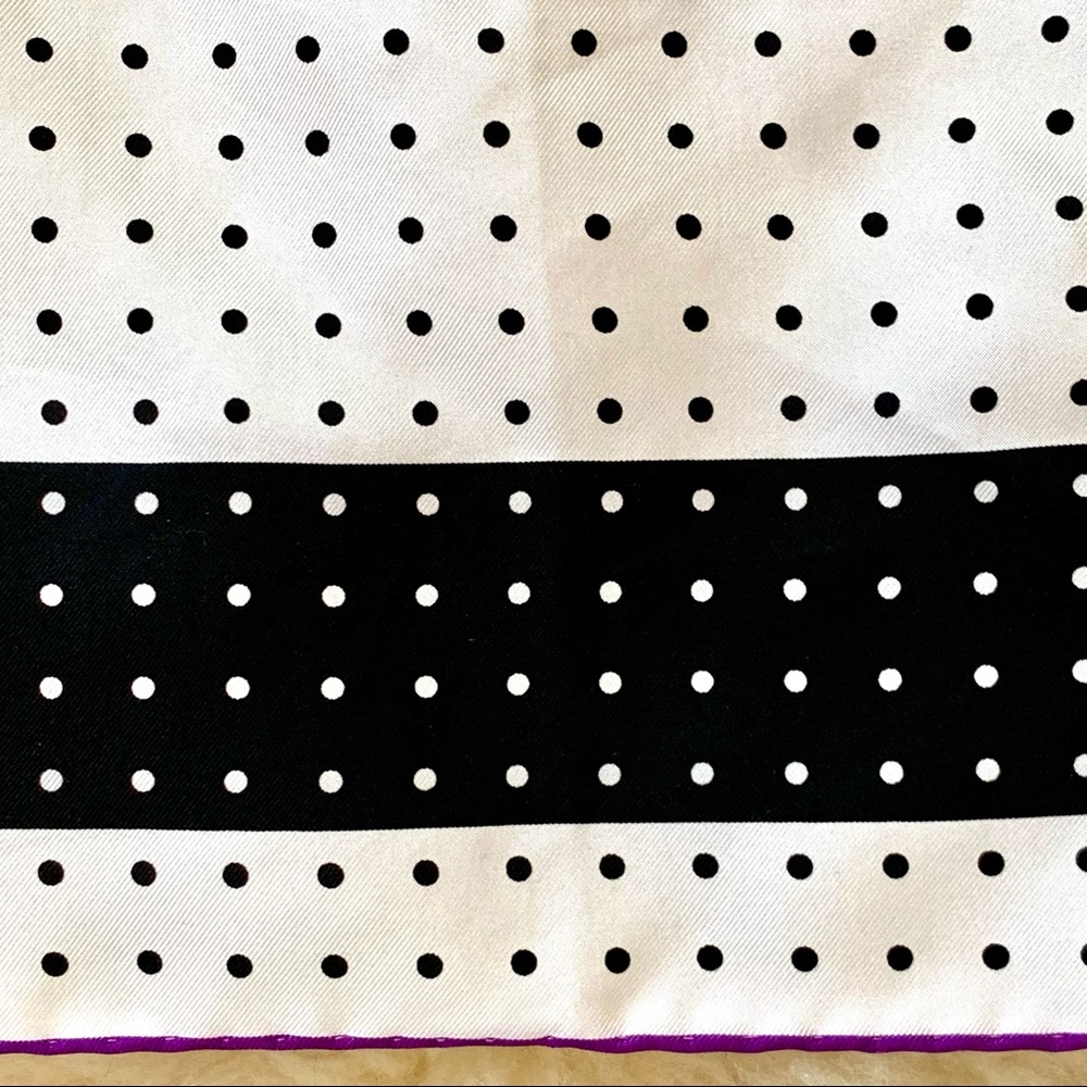 SOLD Ben Silver Charleston NWT Silk Pocket Square - Picture 4 of 12
